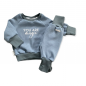 Preview: Waffle Jersey I Dusty Blue